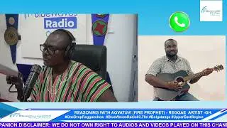 Interview with Ras Cumbolo on Bluewaves Radio 93.7 fm with me Agbantuvi formerly known as Fire P.