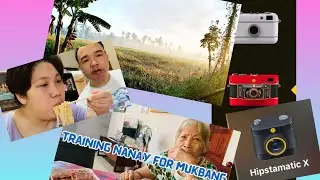 Using Hipstamatic X app and practice Mukbang