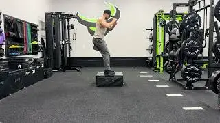 Drop Step Box Jump