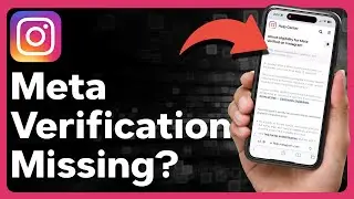 How To Fix Meta Verification Not Available On Instagram