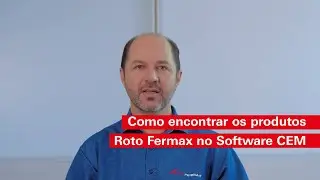 Como encontrar os produtos Roto Fermax no software CEM?