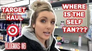ISSA PHOTOSHOOT | TARGET MINI HAUL + HUNTING FOR SELF TANNER | VLOGMAS DAY 6!