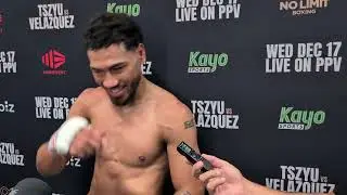 Paulo 'Sweet P' Aokuso Post Fight Interview!