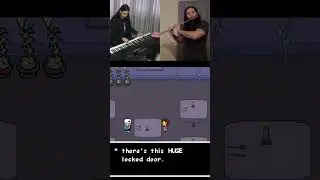 It&rsquo;s Raining Somewhere Else -  Undertale | Piano and Flute Cover #shorts 5