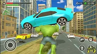 Incredible Hulk Monster City Battle - Android Gameplay