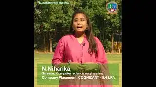 N. Niharika | Company Placement | COGNIZANT | Pallavi Engineering College