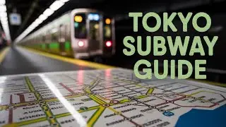 Japan trip Driving Train | Personal Travel Guide - DIY Tour | Tokyo Subway Ride | Japan Travel vlog