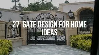 🔴 27  GATE DESIGN FOR HOME Ideas