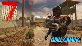 Raiding the Military Base - 7 Days to Die (Alpha 19)