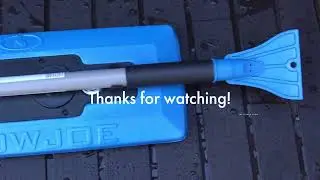Snow Joe SJBLZD Illum n LED Lighted 4 in 1 Snow Broom Plus Ice Scraper Review