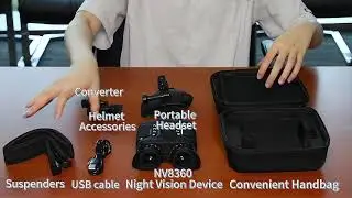 4K HD Night Vision Goggles Unboxing Video