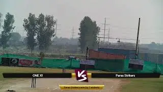ONE X1 vs Paras Strikers | DCG Friendly League(Super League) | Live - Noida Devils Cricket Ground Se