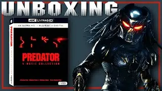 Colecci&oacute;n Depredador En Blu-ray 4K | Unboxing