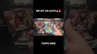 AUTO FROM A MEGA BOX#topps #toppswwe #wwe