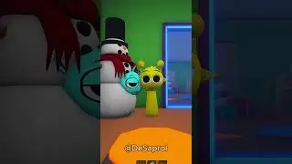 Саймон подвергается троллингу со стороны Годзиллы😭#sprunki #roblox