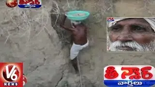 70 Year Old Digs Well To Solve Water Crisis In Madhya Pradesh Village | Teenmaar News