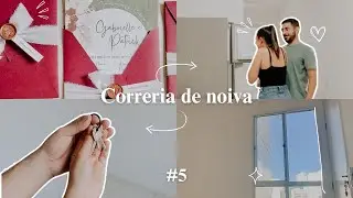 NOSSO APÊ, os CONVITES chegaram, abrindo a GELADEIRA... DiárioDaNoiva ep5