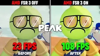 PEAK: Double Your FPS on iGPU with This AMD FSR Mod! 🔥
