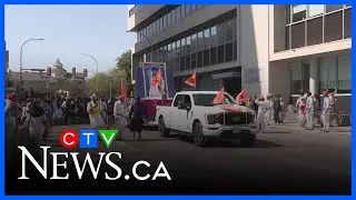 Nagar Kirtan Parade in Winnipeg