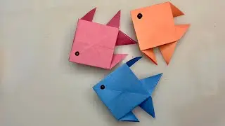 Origami Fish Tutorial 🐟 | Paper Folding Art for Beginners