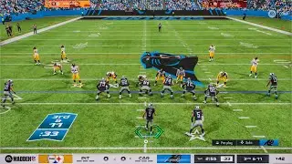 Panthers vs Steelers Madden 26 Online PS5 Gameplay