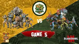 Norse vs Lizardmen &ndash; BBONZA League Game 5 | Blood Bowl 3