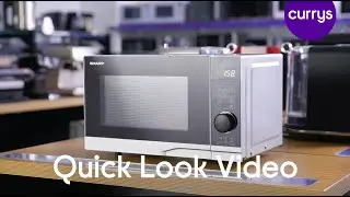 SHARP YC-PG284AU-S Microwave with Grill - Quick Look