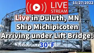 ⚓️Livestream ship Michipicoten arriving Duluth, MN | Live Ship Cam