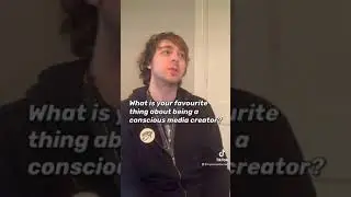 Q- What is your favourite thing about being a Conscious Media Creator?