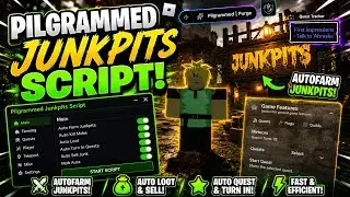 THE BEST NEW SCRIPT FOR ROBLOX *PILGRAMMED JUNKPITS UPDATE* | Auto Parry, Auto Farm and many more
