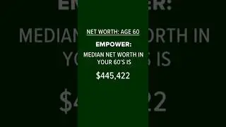 Average Net Worth at 60? @YourMoneyPlus #shorts #yourmoney #money #invest #investing #networth