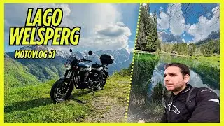 Uno SPECCHIO D'ACQUA PAZZESCO 🏔 - Lago Welsperg - Motovlog#1🏍️