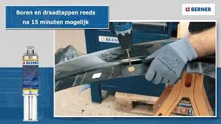 Berner Plast-O-Fix schroefbevestiging maken