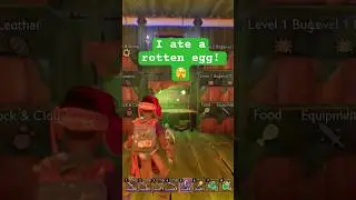What happens when you eat a rotten egg in Grounded 2?! #gaming #girlgamer #shorts #grounded2
