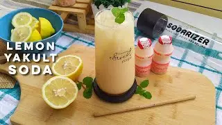 Refreshing Lemon Yakult Soda! | Sparkling Lemon Yakult Drink