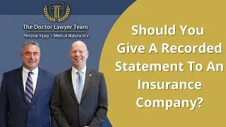 CT Personal Injury Attorney Answers Should You Give a Recorded Statement to An Insurance Company