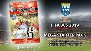 PANINI FIFA 365 Adrenalyn XL 2019 Nordic Edition - Mega Starter Pack