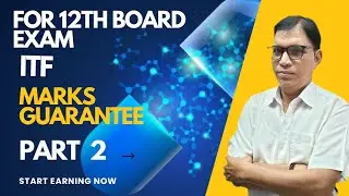 ITF  Part 2 |Class 12th | #cbse12thboards |Omega Pro Classes | By R.K.Singh Sir