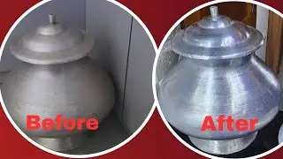 Chengphu Fengdringeida Videose Yengbihou | How to clean (silver)Aluminum with Shiny | @mhm