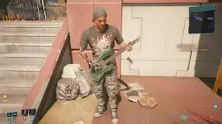 Cyberpunk 2077 Street musician