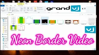How to make simple animation Video outline in GrandVj XT