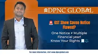 Can the GST Department📄issue one consolidated show cause notice📢 covering multiple financial years📆❓