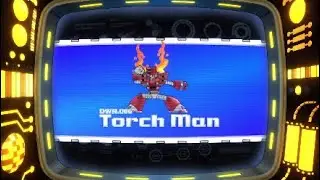 Megaman 11 - Torch Man Stage + Boss - Full Walkthrough HD Gameplay No Commentary