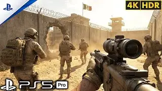 Мексиканский побег из тюрьмы | Call of Duty PS5 Ультрареалистичный геймплей 4K 60FPS