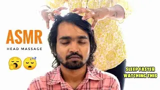 ASMR Head & Back Massage💈Monalisa 💈Puremassageworld