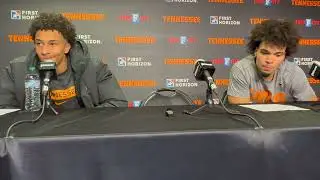Vols' Ja'Kobi Gillespie, Nate Ament react to Tennessee basketball's loss to Kentucky
