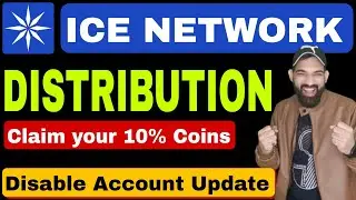 Ice Network Distribution Again | Ice Network Latest News | Ice Network mining Disable, KYC Update