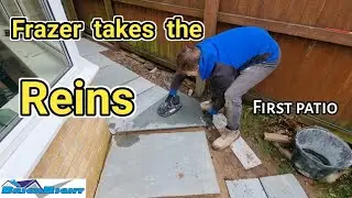 Frazer's solo patio install