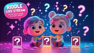 Live Riddle Challenge | Fun Animated Riddles to Play & Guess | Animotionclips