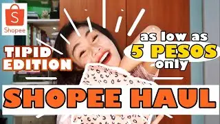 SHOPEE HAUL | AS LOW AS 5 PESOS |  Chrismerie